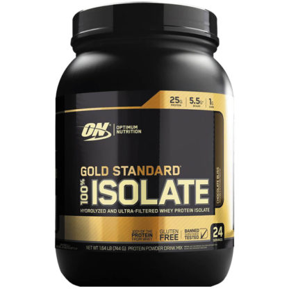 100 isolate gold standard 744g chocolate optimum nutrition