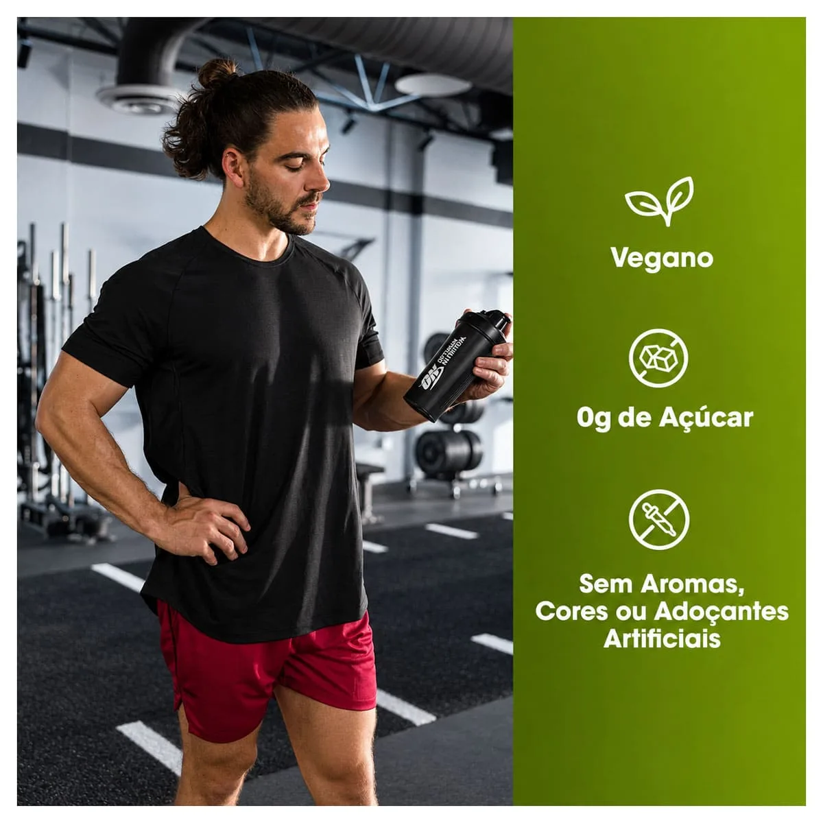 100 Whey Plant Protein 800G Optimum Nutrition Imagem Adicional Informacoes