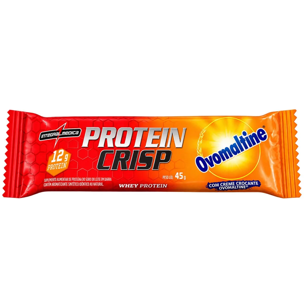 Protein Crisp Bar 45G Ovomaltine Integralmedical