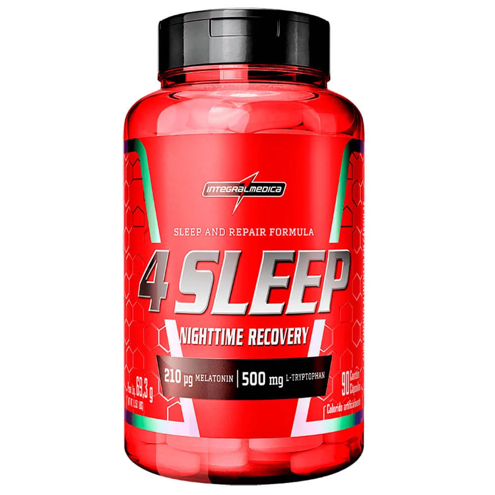 4 sleep night time recovery 90 caps integralmedica