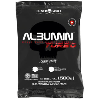 albumin turbo natural 500g black skull