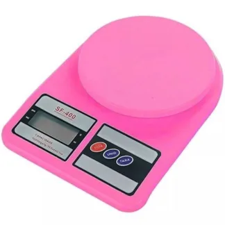 balanca rosa digital de cozinha sf 400 alta precisao 1g 10kg 1