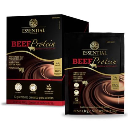 Beef Protein (15 sachês de 32g) Essential Nutrition