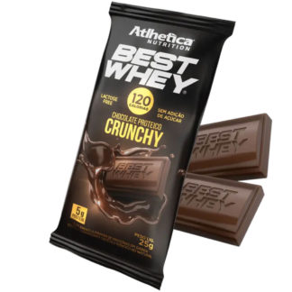 Best Whey Chocolate Proteico (Barra de 25g) Crunch Atlhetica Nutrition