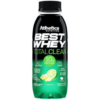 best whey total clean 350ml limao gengibre atlhetica nutrition