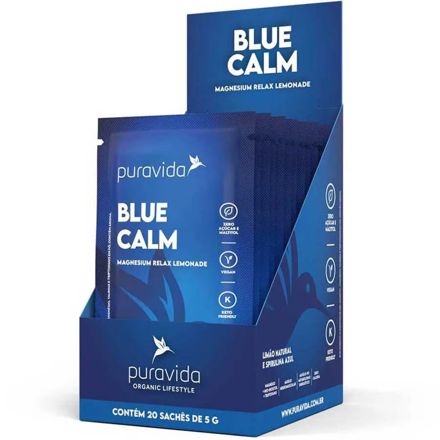 blue calm 20 saches de 5g puravida