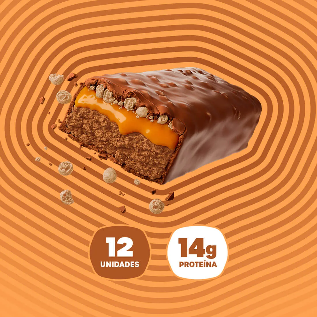 bold crunch 40g bold snacks doce ilustrativa