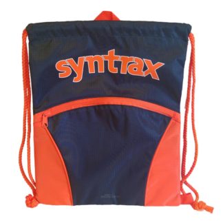 bolsa aerocross bag azul laranja syntrax