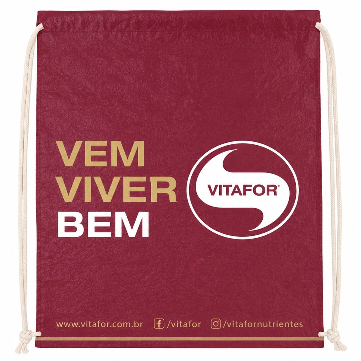 bolsa sacola esportiva vinho vitafor