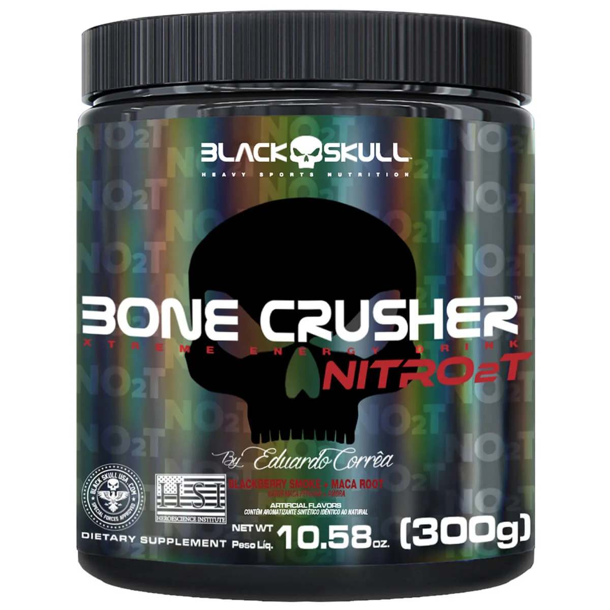 bone crusher nitro 2t 300g amora maca peruana black skull