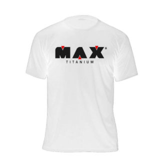 camiseta branca dry fit max titanium
