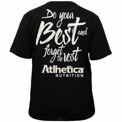 camiseta do your best 100 algodao costas atlhetica nutrition