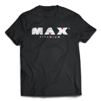 Camiseta Max Titanium Preta (Masculina)