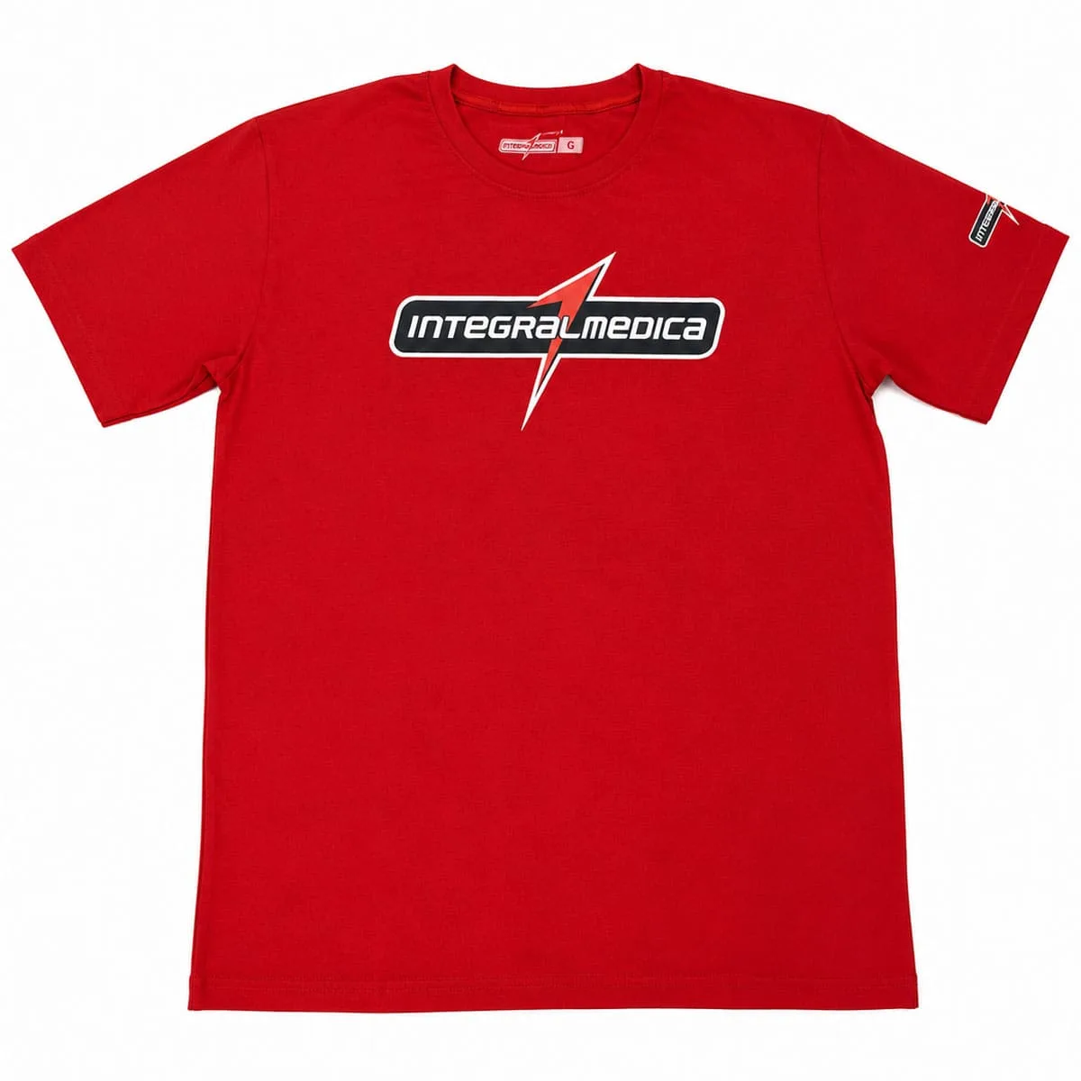 camiseta vermelha integralmedica