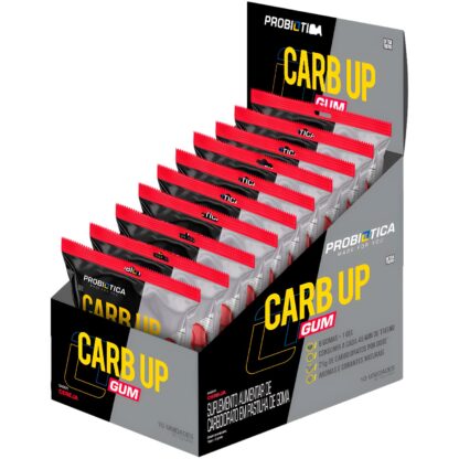 Carb UP Gum Display/Caixa Probiótica Cereja