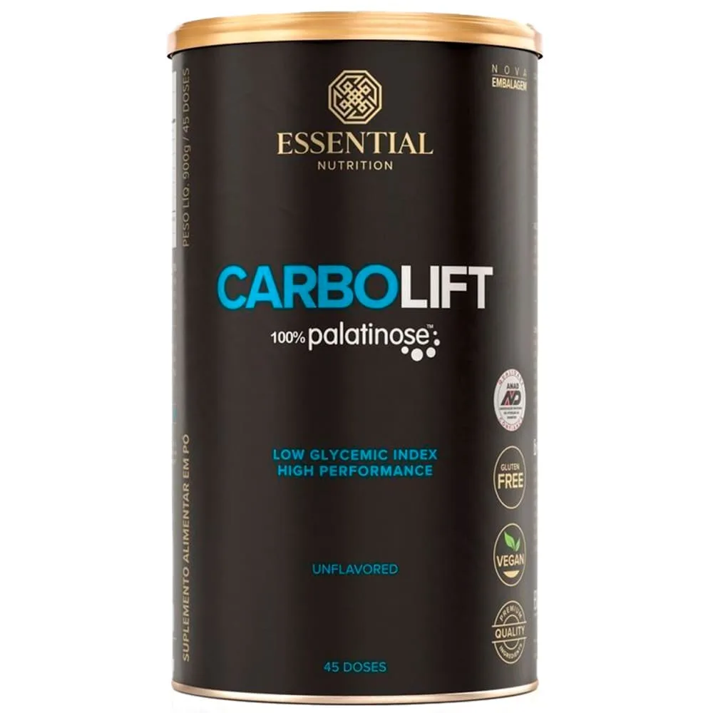 carbolift 100 palatinose 900g essential nutrition nova