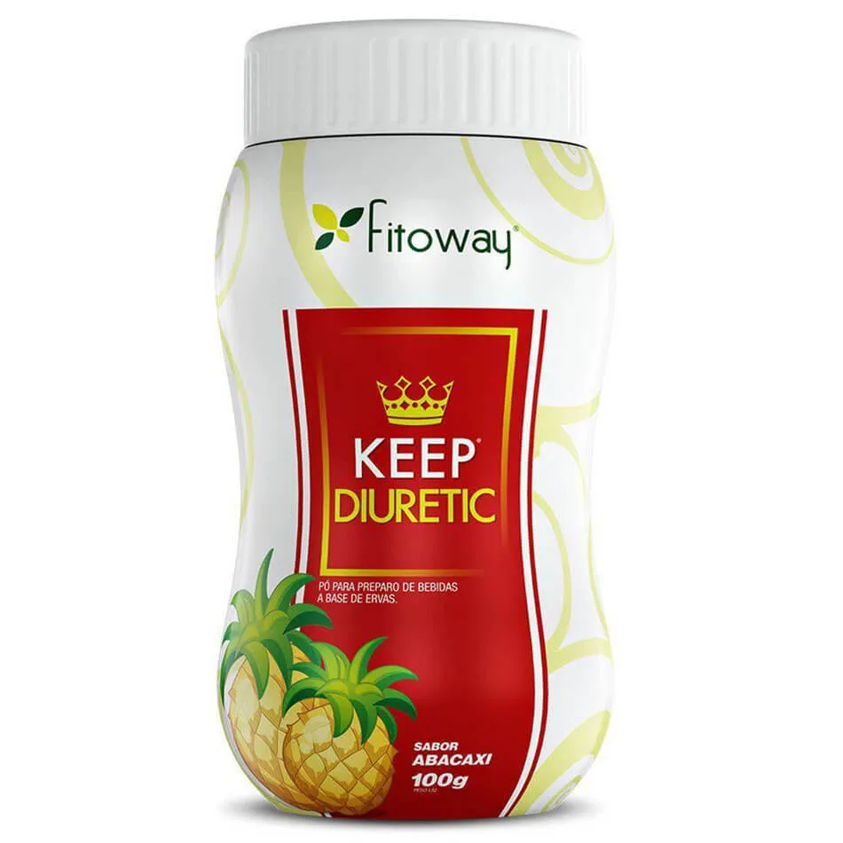 cha keep diuretic 100g abacaxi fitoway