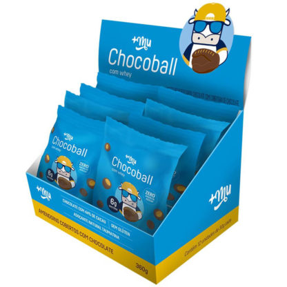 Chocoball Amendoim (12 Unidades de 30g) +Mu