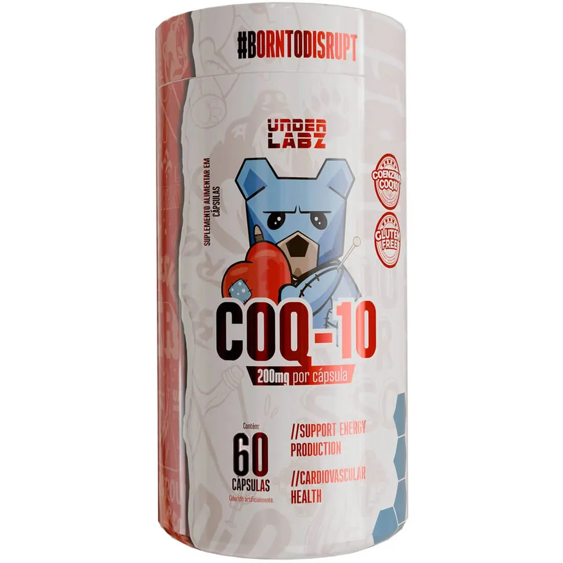 coenzima q10 coq 10 200mg 60 caps under labz