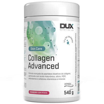colageno advanced 540g cranberry com pitaya dux nutrition lab