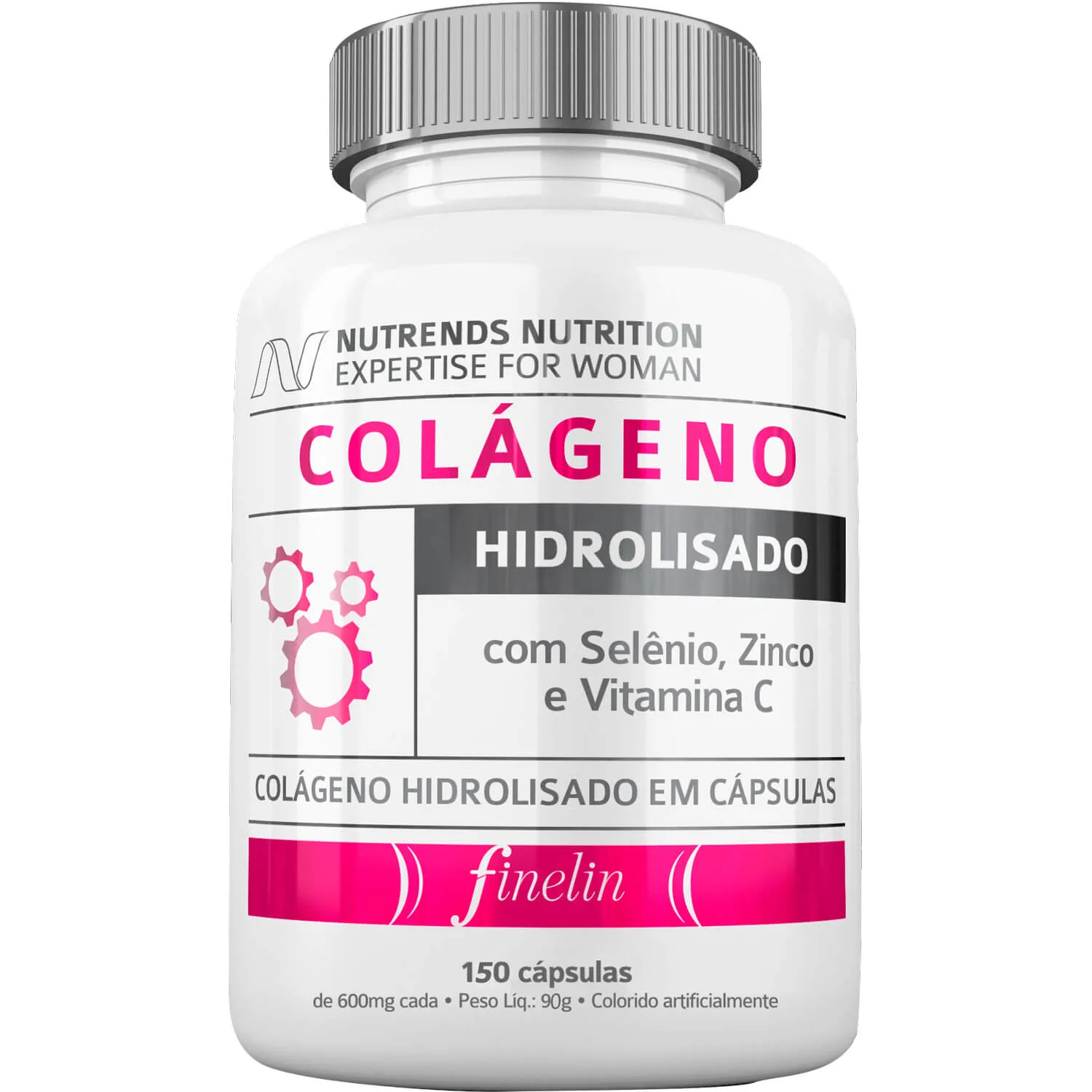 colageno hidrolisado 600mg 150 caps nutrends