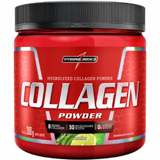 collagen powder 300g sabor limao integralmedica