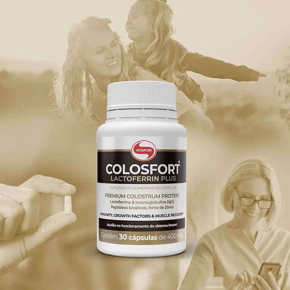 colosfort lactoferrin plus 30 caps vitafor arte