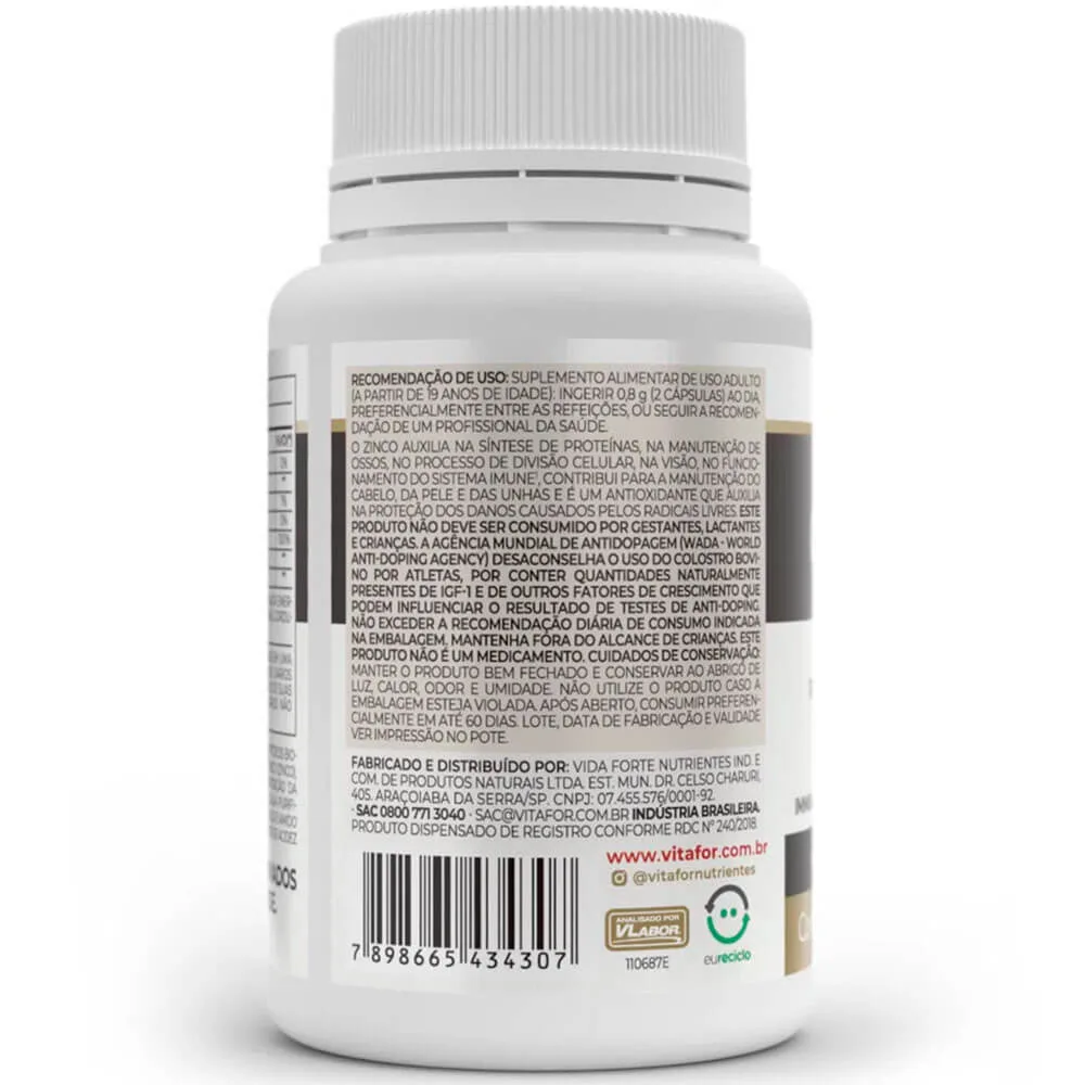 colosfort lactoferrin plus 30 caps vitafor lateral
