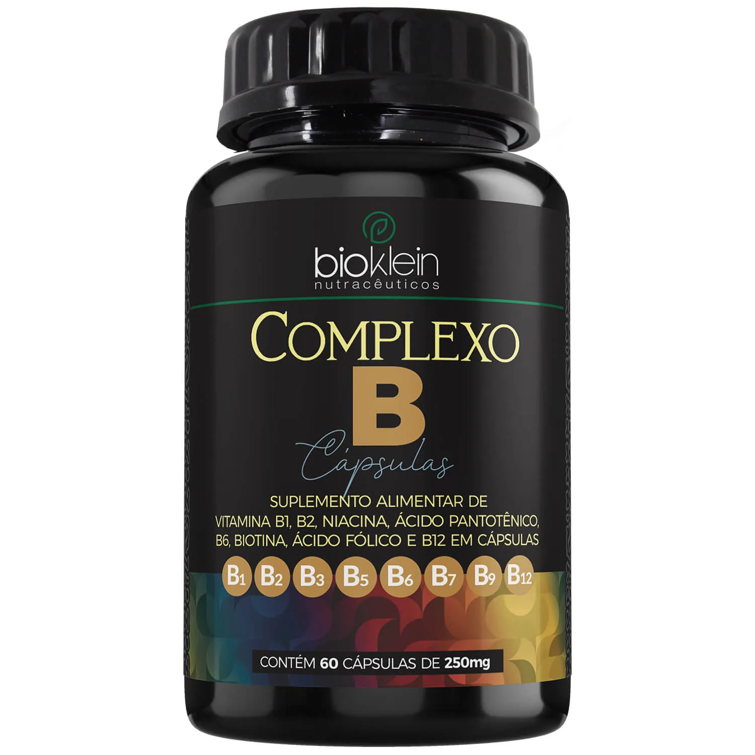 complexo b 250mg 60 caps bioklein