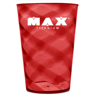 Copo Acrílico (500ml) Vermelho Max Titanium