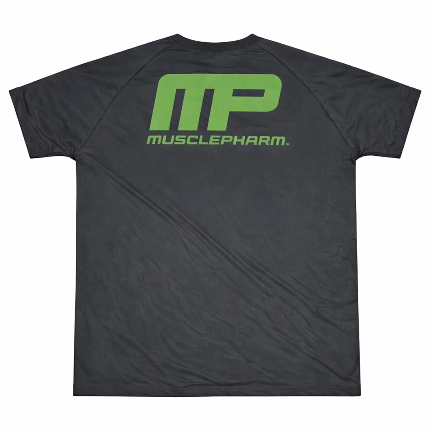 costas camisa esportiva preta musclepharm