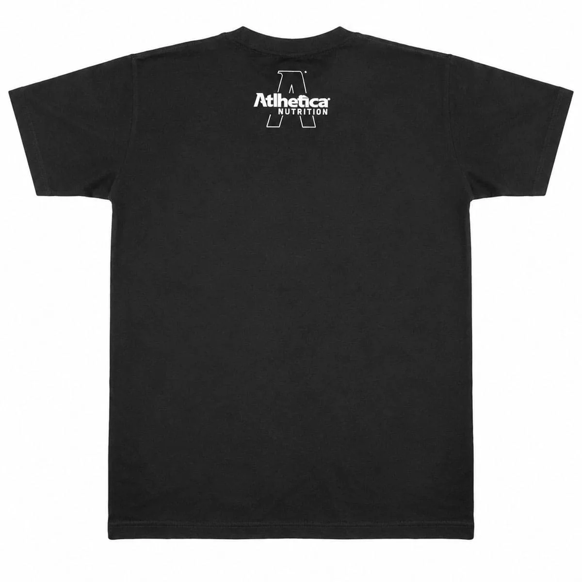costas camiseta baby look atlhetica nutrition