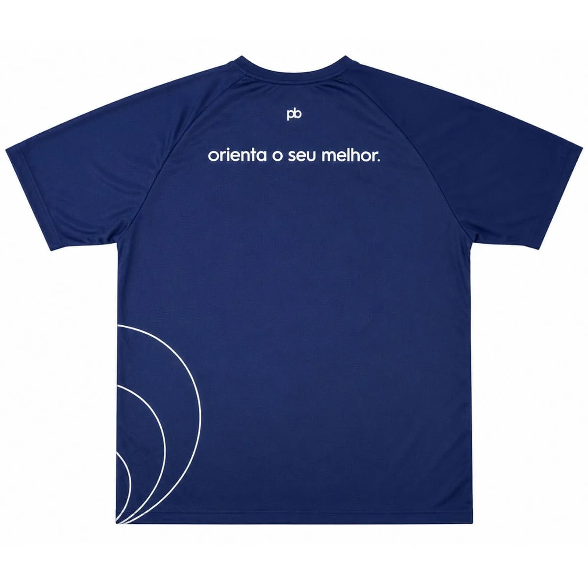 costas camiseta esportiva probiotica