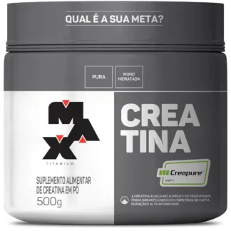 creatina creapure 500g max titanium