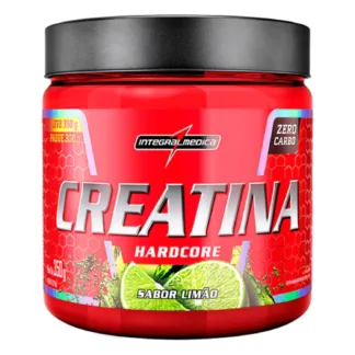 creatina hardcore 350g limão integral medica
