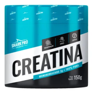 creatina monohidratada 150g shark pro
