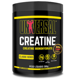 creatina monohidratada 200 g universal nutrition