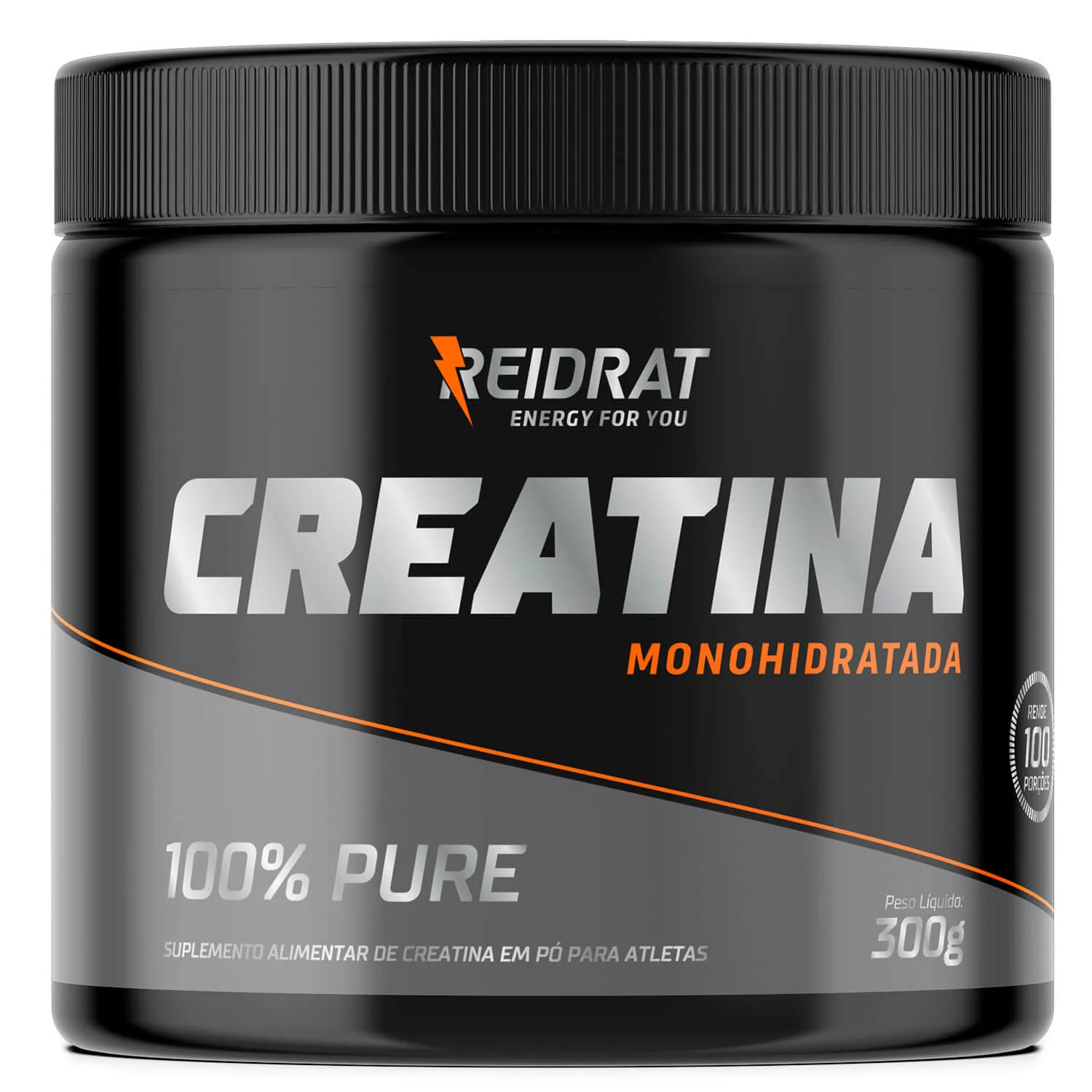 creatina monohidratada 300g reidrat nutrition
