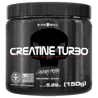 creatina turbo 150g unflavor black skull