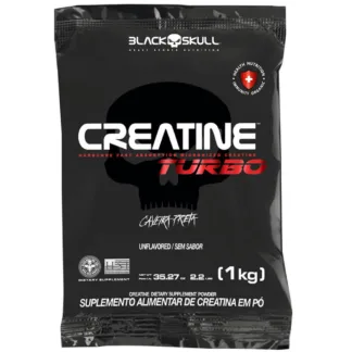 creatina turbo refil 1kg black skull