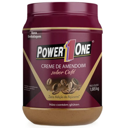 Creme de Amendoim com Café (1kg) Power1One