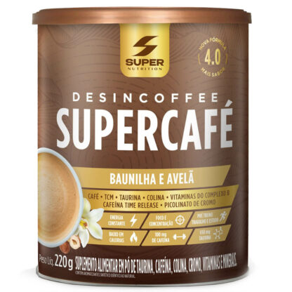 Desincoffee Supercafé (220g) Baunilha Avelã Desinchá