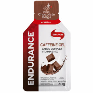 endurance caffeine gel sache de 30g chocolate vitafor