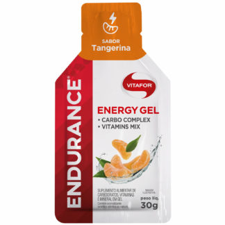endurance energy gel sache de 30g tangerina vitafor