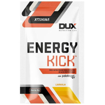 energy kick sache de 35g laranja dux nutrition lab