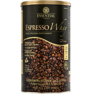 espresso whey 462 g essential nutrition