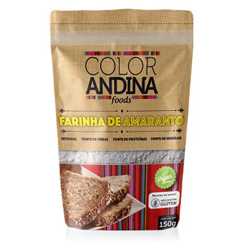 farinha de amaranto 150g color andina
