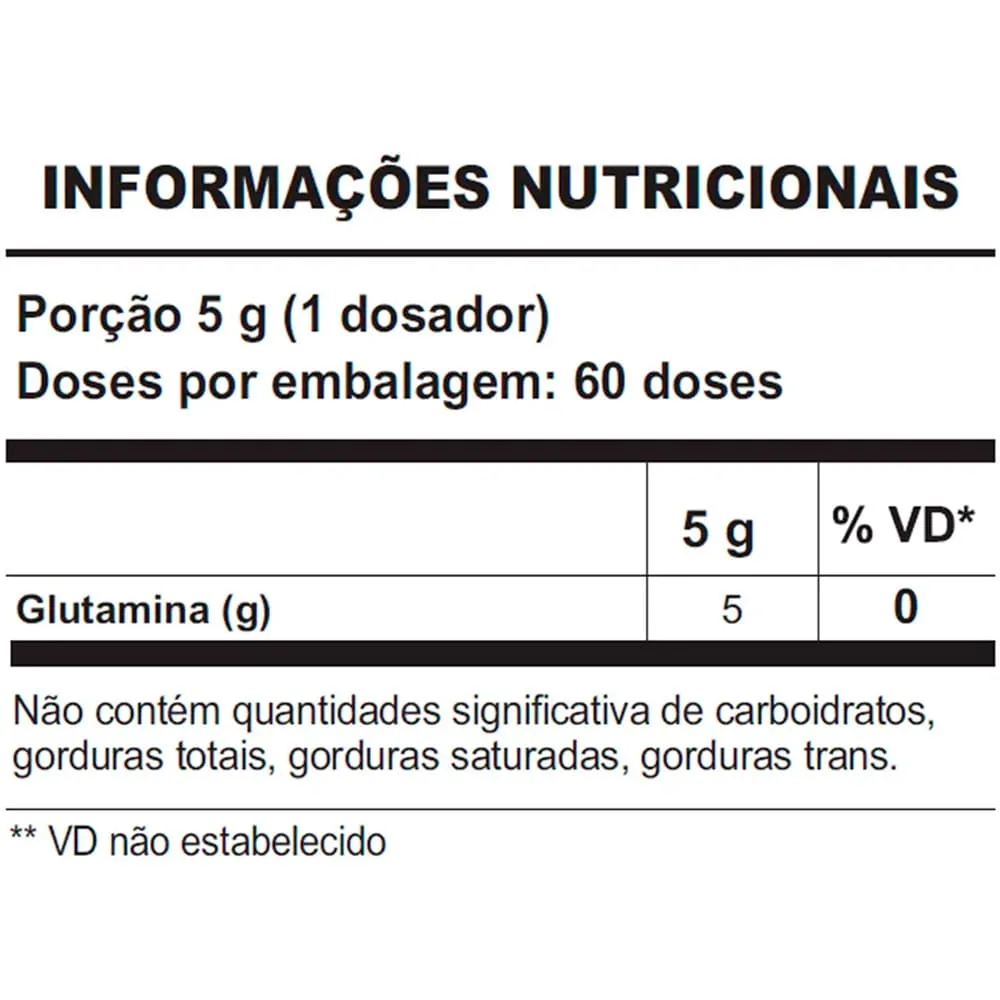 glutamina 100 pura 150g shark pro tabela nutricional