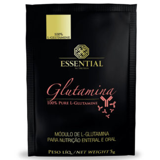 glutamina 100 pure sache de 5g essential nutrition