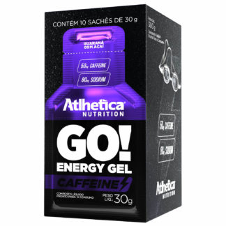 Go Energy Gel Caffeine (10 sachês de 30g Guaraná c/ Açaí) Atlhetica Nutrition